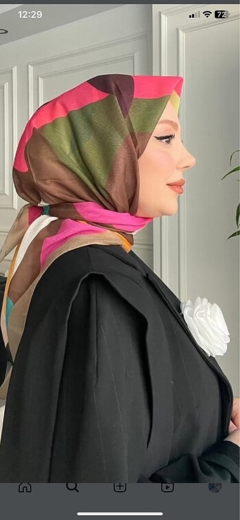 Pamuklu soft eşarp