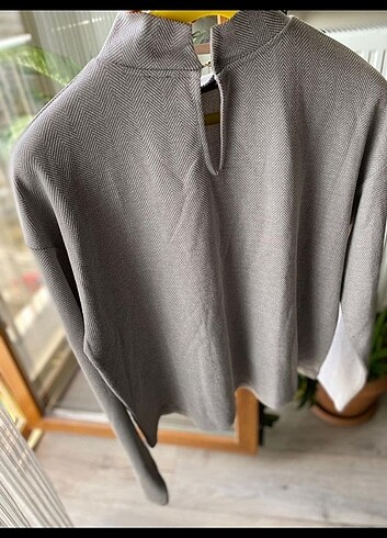 m Beden Oversize yarım yaka bluz