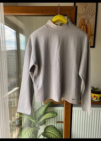 River Island Oversize yarım yaka bluz