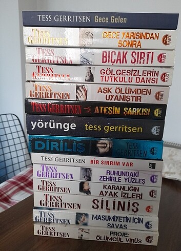 TESS GERRİTSEN KİTAPLARI