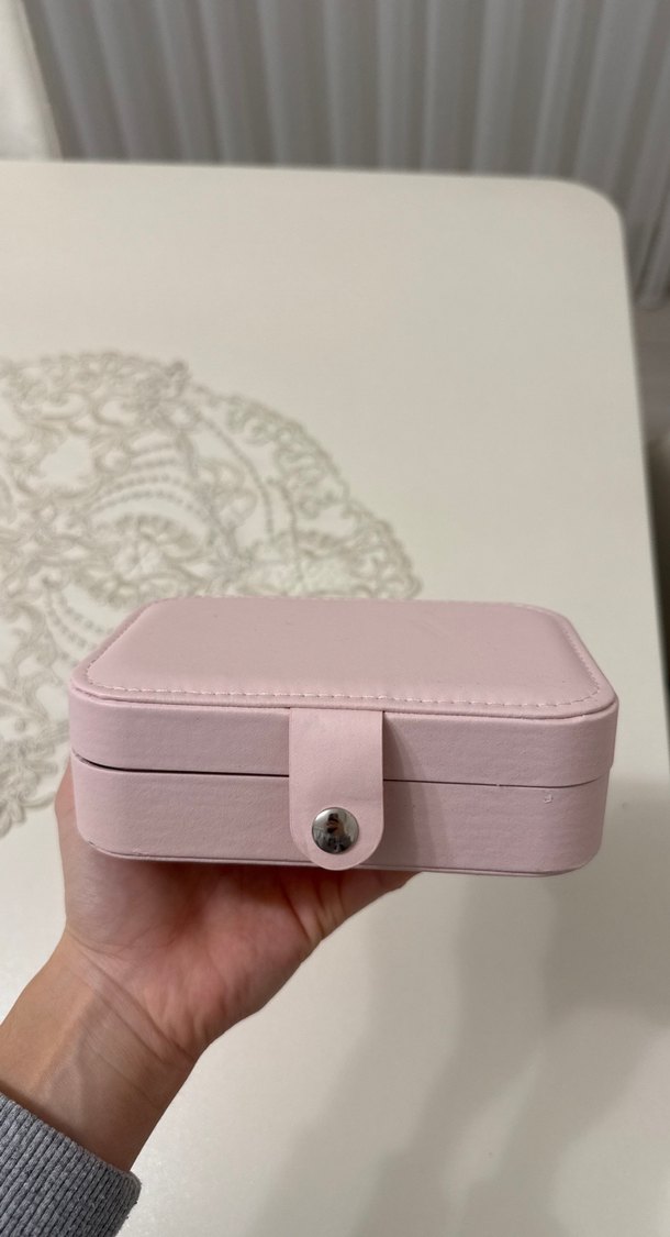 Pastel Bej Makyaj ve Takı Organizer Kutusu - Görsel 4