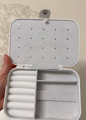 Beyaz Makyaj Organizer Kutusu - Görsel 2