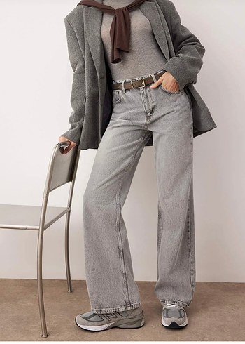 Trendyol & Milla Gri Wide Leg