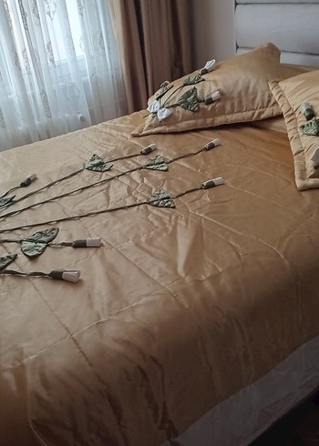 Saten Yatak Örtüsü - Görsel 2