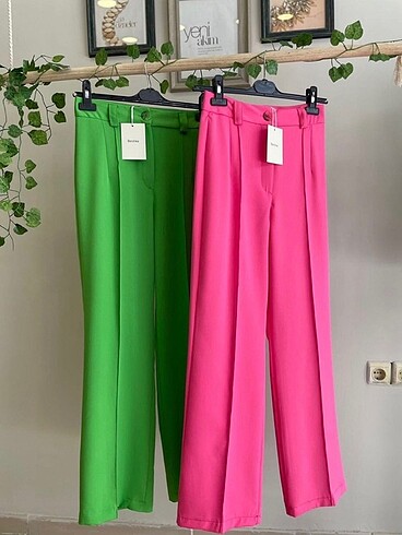 BERSHKA PALAZZO PANTOLON