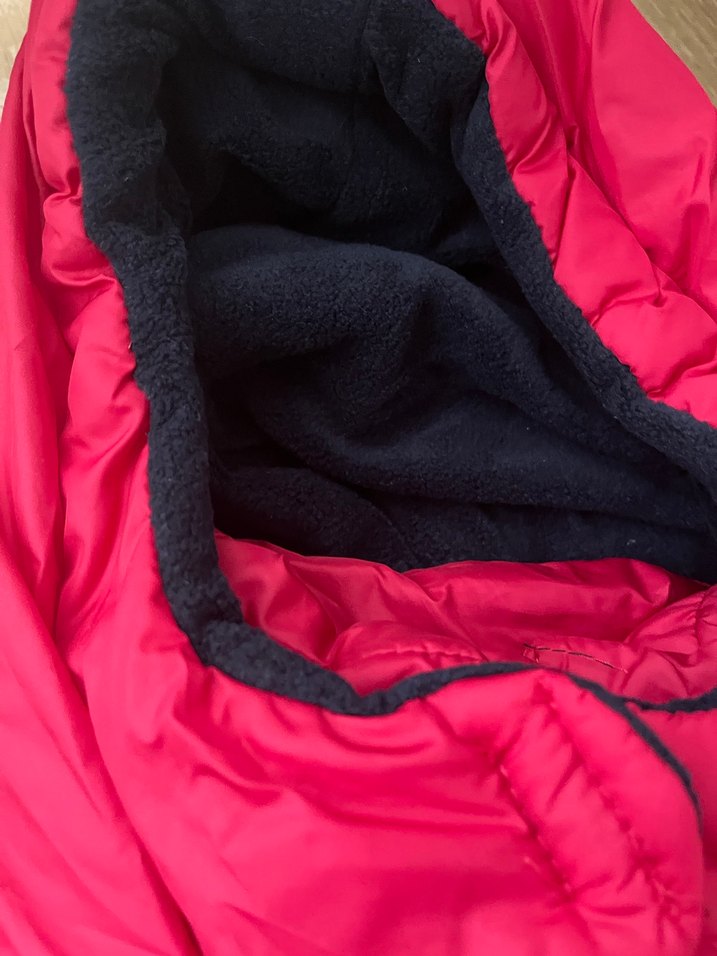 Kız Çocuk Kapüşonlu Renkli Mont - Görsel 5