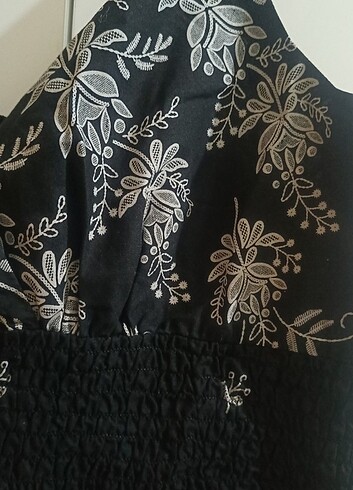 Kuruvaze yaka elbise - Görsel 2