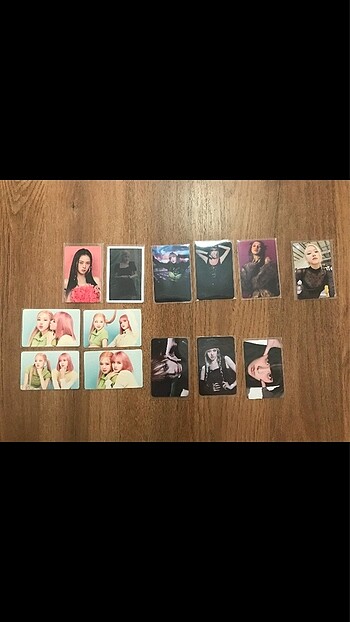 Orijinal Blackpink Album ve Koleksiyon kartları blackpink kpop p
