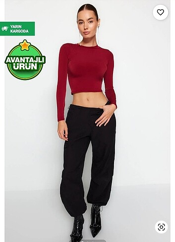 Trendyolmila pardon crop bluz