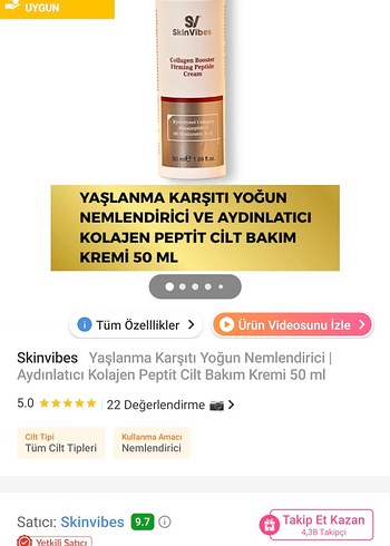 SkinVibes Kırmızı Parlak BB Krem - Görsel 3
