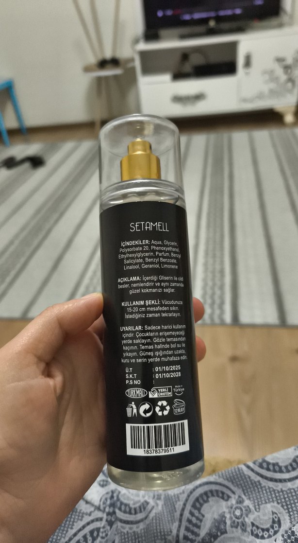 Setamell Body Mist Vücut Spreyi 200 ml - Görsel 3