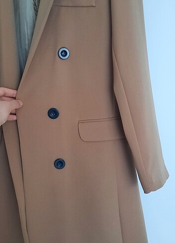 38 Beden camel Renk Blazer Ceket