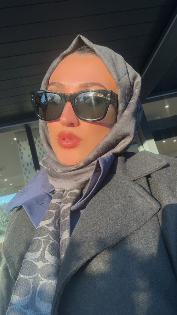 Renk renk yün ipek Detaylı Kadın Şal - Görsel 2