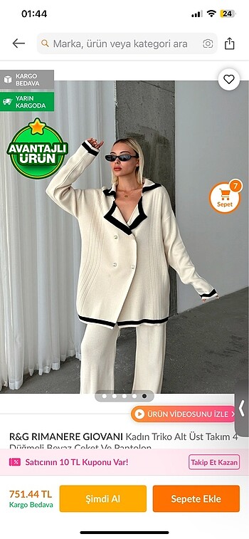 Zara Triko takım