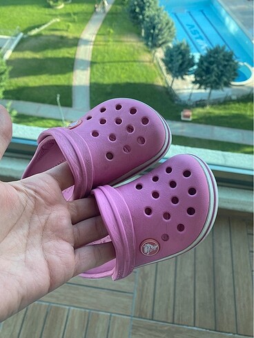 Crocs Crocs pembe terlik