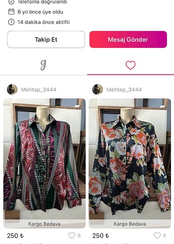 Desenli Bohem Kadın Gömlek, Uzun Kollu, Düğmeli