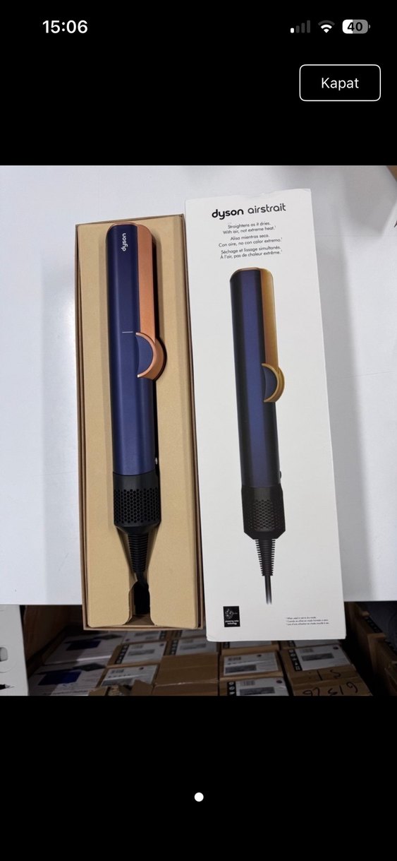 Dyson Airsrait Mavi Saç Düzleştirici - Görsel 2