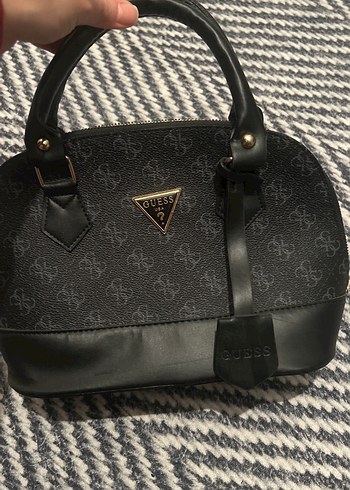 Guess Kadın Siyah Deri Çanta - Görsel 2