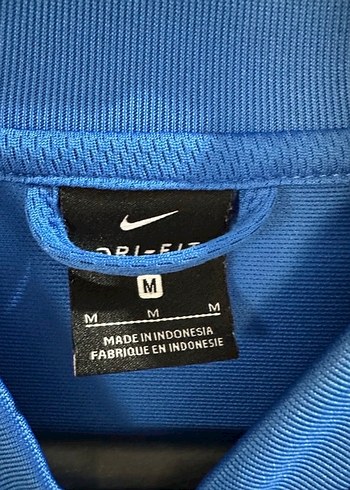 Erkek Mavi Fermuarlı Sweatshirt Nike - Görsel 4