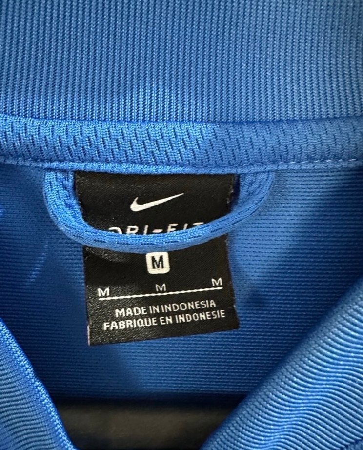 Erkek  Mavi Fermuarlı Sweatshirt Nike - Görsel 4