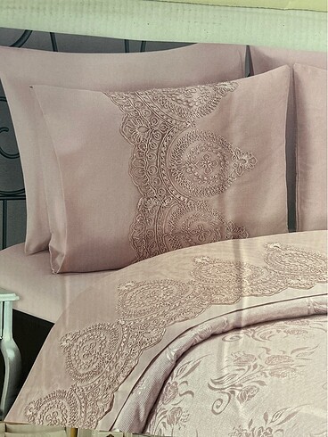 Yatak örtüsü güpürlü - Görsel 2