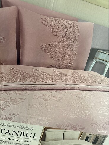 Yatak örtüsü güpürlü - Görsel 4