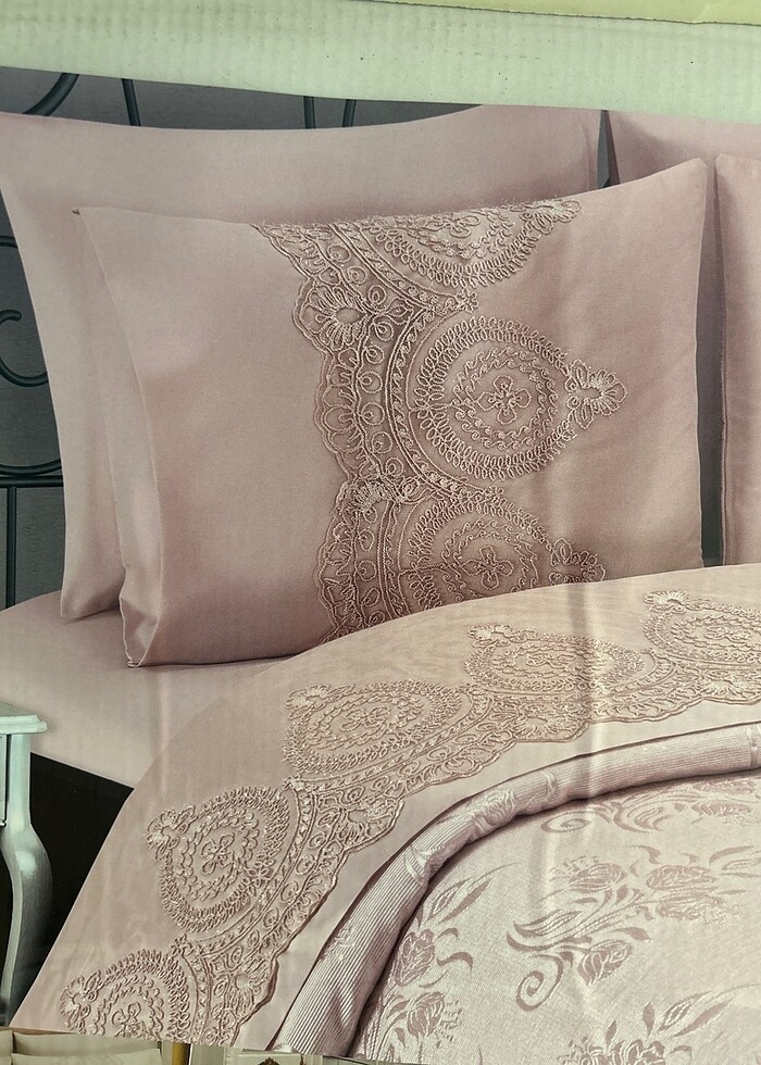 Yatak örtüsü güpürlü - Görsel 2