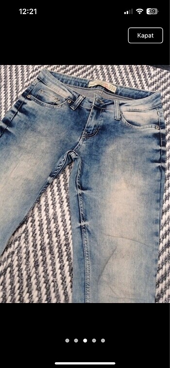 36 Beden Eskitme pantolon
