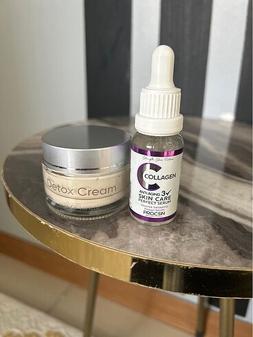 Detox krem ve serum