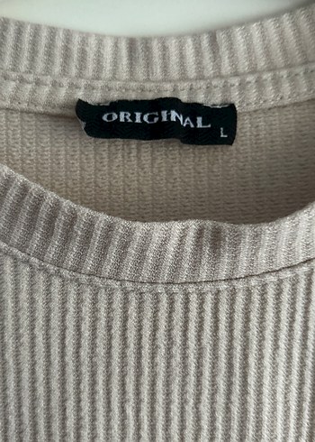 Organicera Bej Keten Erkek Tişört