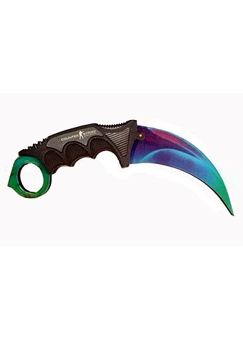 Ahşap Cs-go Baskılı Karambit Oyuncak