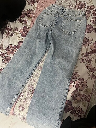Zara Kot pantolon orta bel