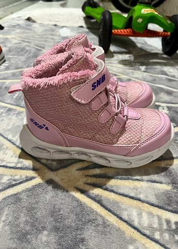 Pembe Kız Çocuk kışlık bot - Görsel 3