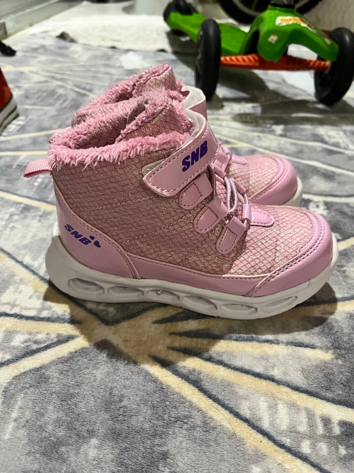 Pembe Kız Çocuk kışlık bot - Görsel 3