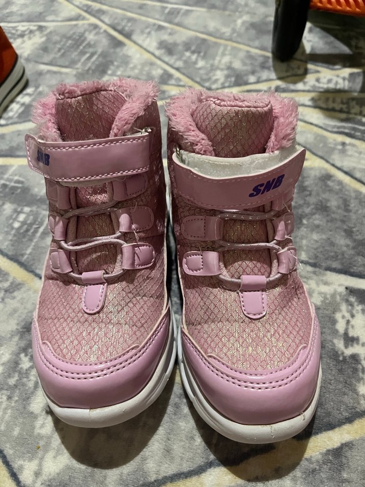 Pembe Kız Çocuk kışlık bot - Görsel 2