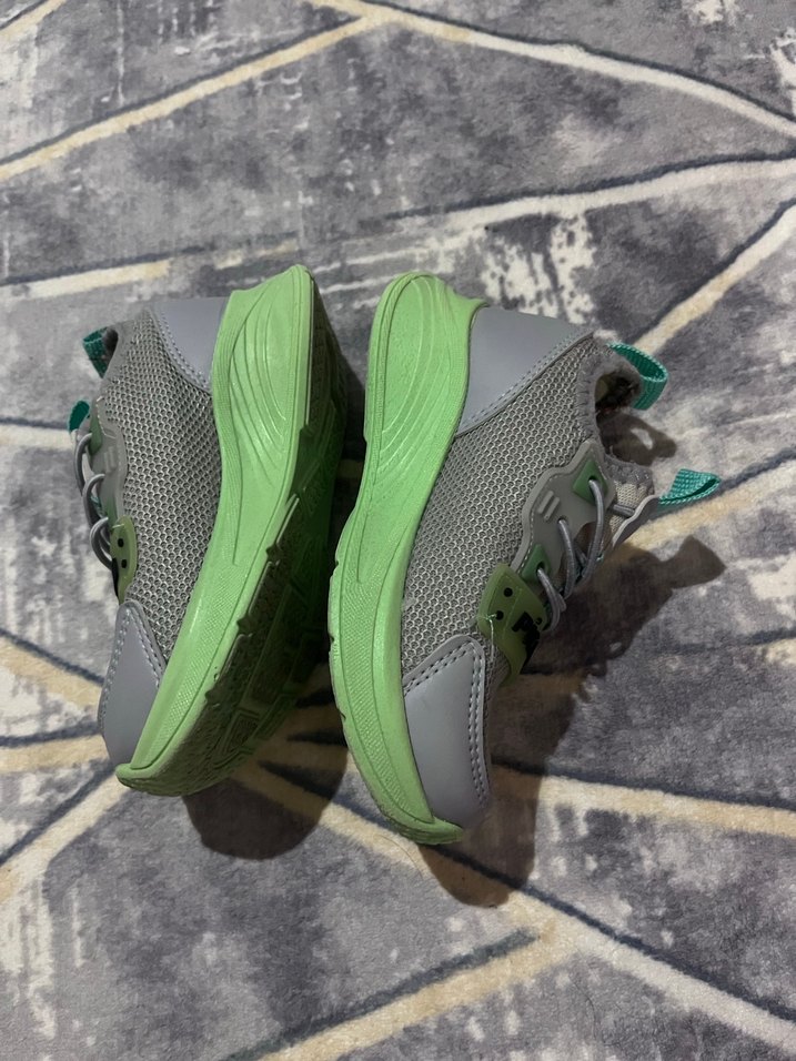 Kız Çocuk Gri Spor Ayakkabı - Görsel 4