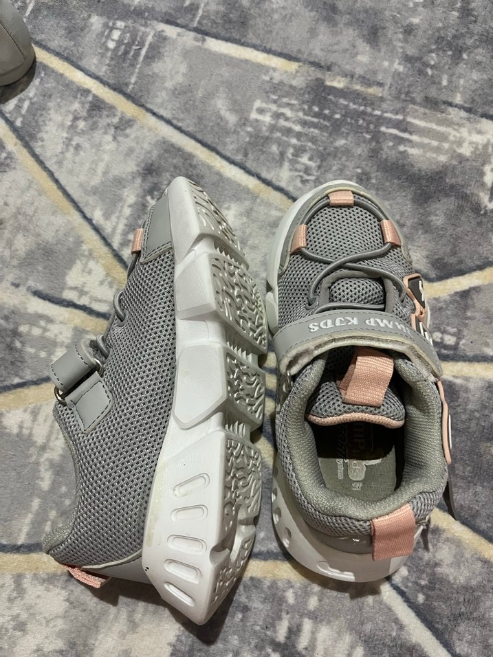 Kız Çocuk Gri Spor Ayakkabı - Görsel 3