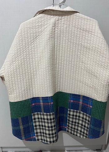 Kadın kapitone mont - Görsel 5