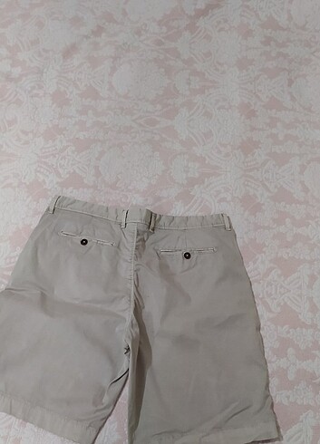 Lufian erkek şort yeni bej rengi - Görsel 3