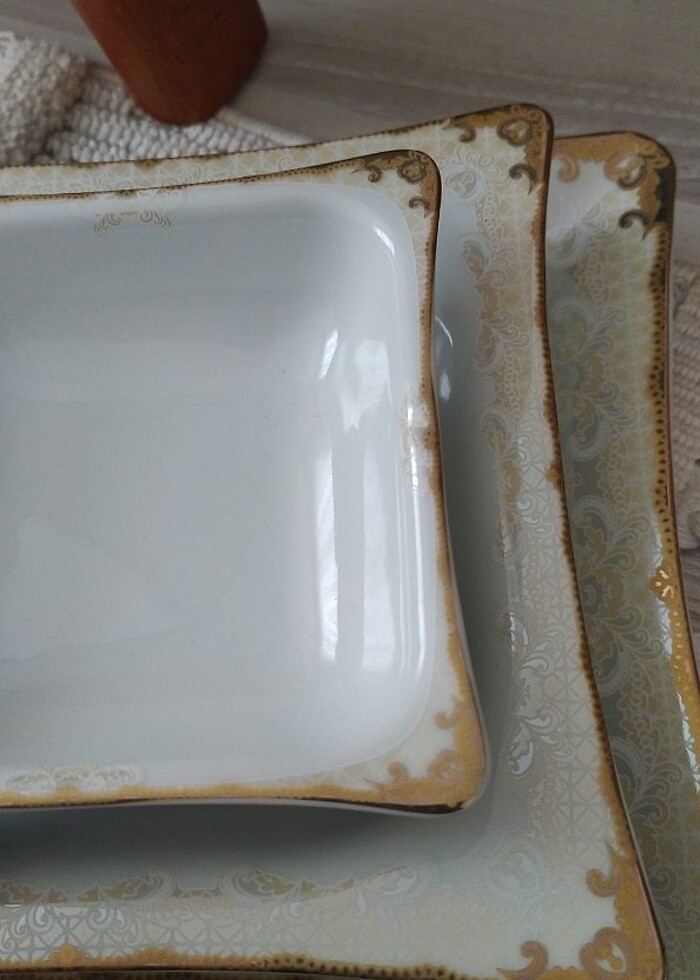 İran porselen yemek takımı orijinal - Görsel 3