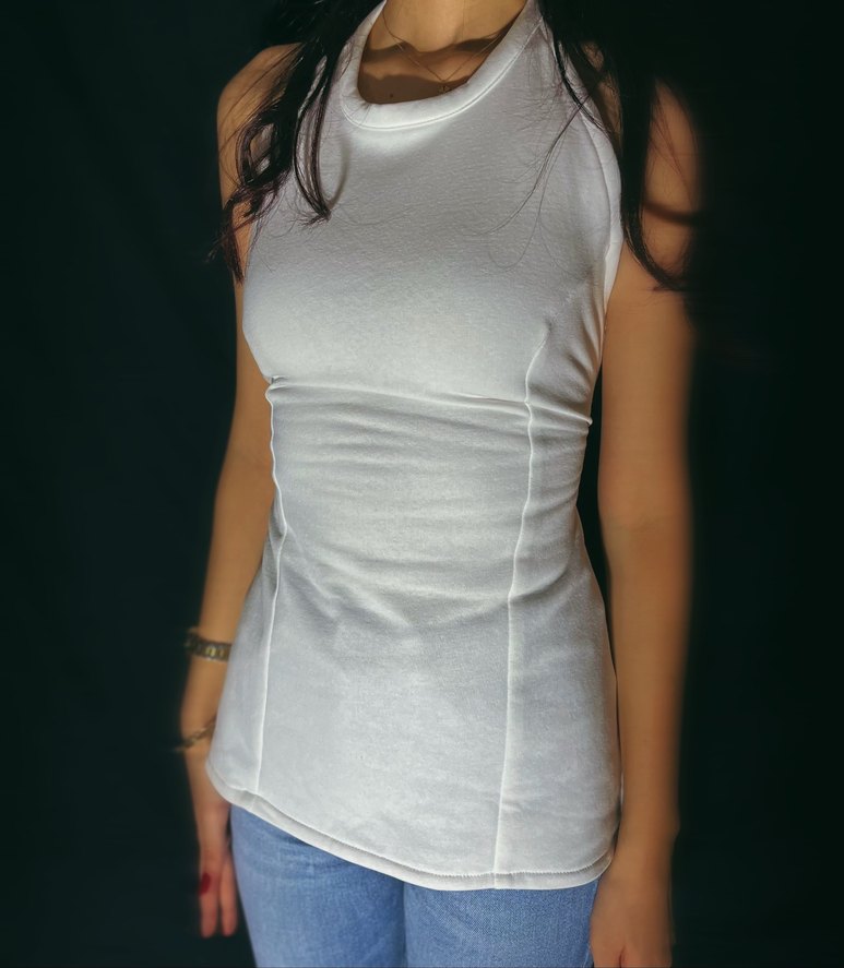 Gold Zincir Detaylı Bohem Vücut Zinciri - Görsel 3