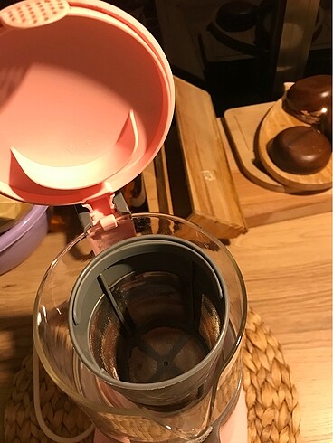  Beden pembe Renk Karaca sesli ışıklı çay makinası