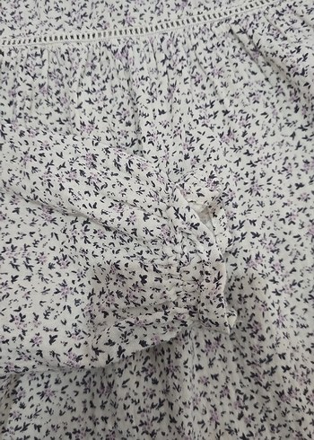 mango kız çocuk bluz gömlek - Görsel 5