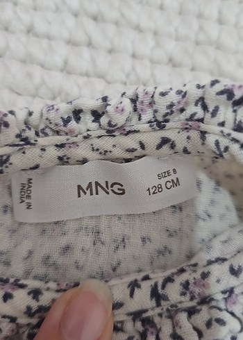 mango kız çocuk bluz gömlek - Görsel 3