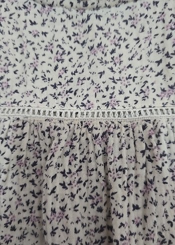 mango kız çocuk bluz gömlek - Görsel 4