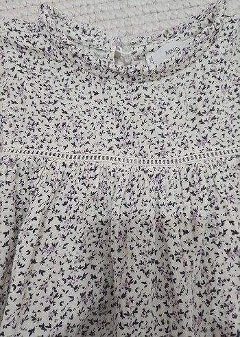 mango kız çocuk bluz gömlek - Görsel 2