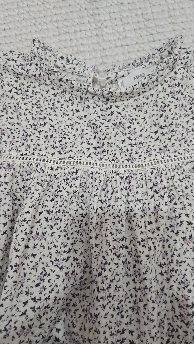 mango kız çocuk bluz gömlek - Görsel 2