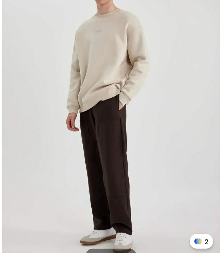 DEFACTO. OVERSIZE FIT EŞOFMAN ALTI - Görsel 4