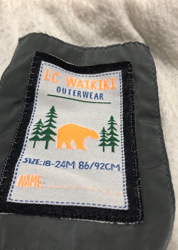 Erkek bebek mont - Görsel 5