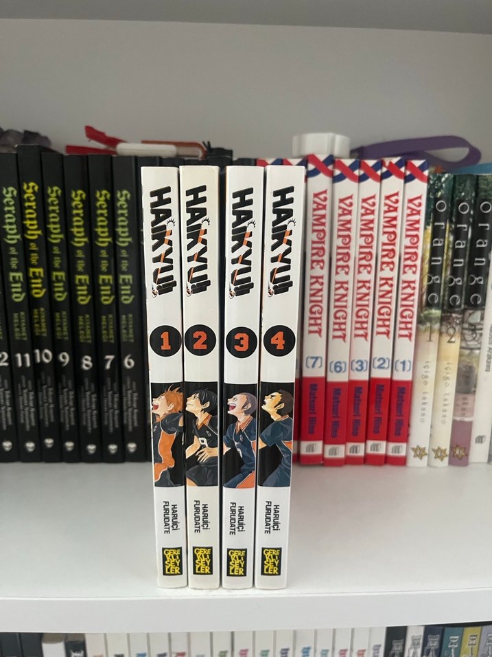 Haikyuu! Manga Seti - Cilt 1 ,2,3,4,5 - Görsel 2